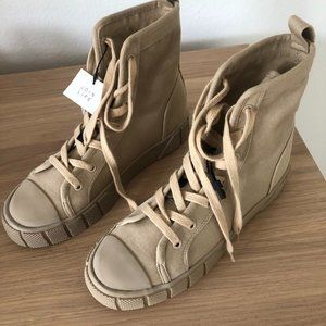 Zara High Top Combat Shoes